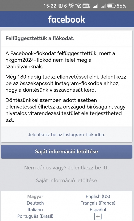 FACEBOOK _ HACKER TÁMADÁS